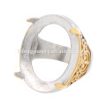 wholesale indonesia fancy gold ring designs for women stainless steel ring form china designs
